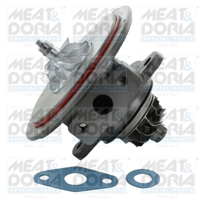 Core assembly, turbocharger